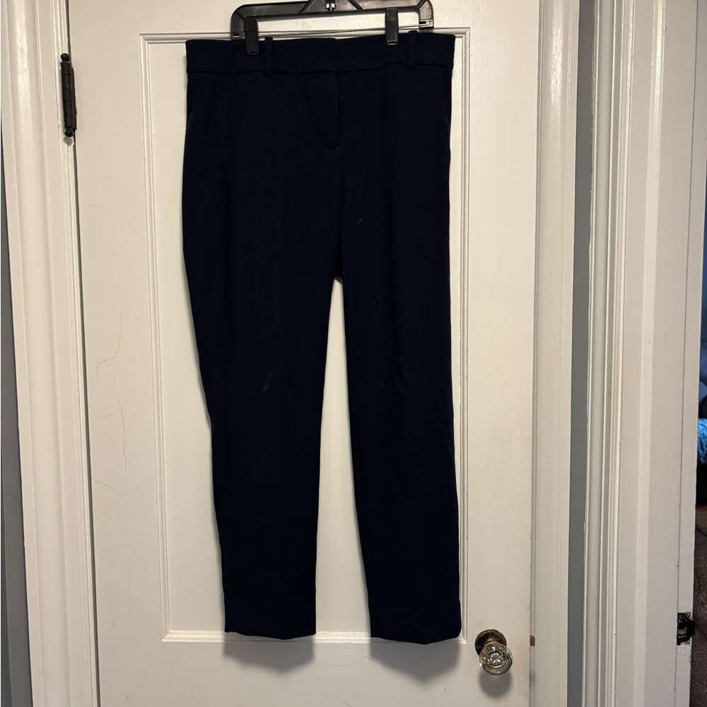J Crew Cameron Trousers Navy